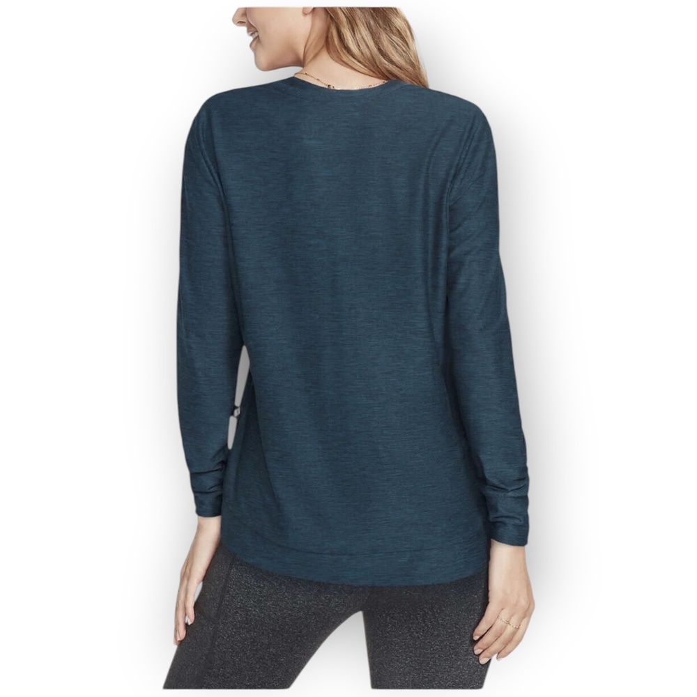 NWT Skechers GoWalk Women’s Brushed Long Sleeve Tunic XS Green (Reflecting Pond) - Picture 3 of 6